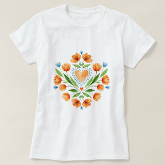 伝統的なポーランドの民芸品 Tシャツ