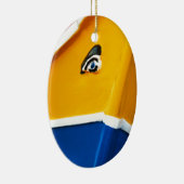 伝統的なマルタのボートLuzzu セラミックオーナメント (右)