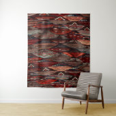 伝統的なモロッコのベルベル人のアート タペストリー (インサイチュ)