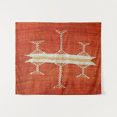 伝統的なモロッコのベルベル人のシンボル、古代の芸術 タペストリー (正面(横))