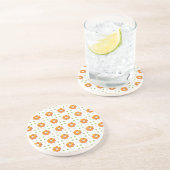 伝統的なラトビアの太陽の幾何学模様IX コースター (側面)