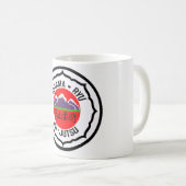 伝統的なロゴのマグ コーヒーマグカップ (正面右)