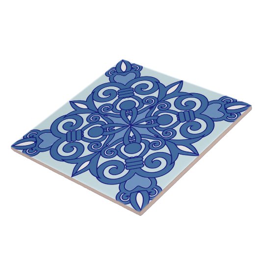 伝統的なヴィンテージのアラビアセラミックタイル タイル (側面)