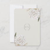 伝統的な出欠確認カード 出欠カード (裏面)