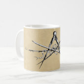 伝統的な建築の起草用具 コーヒーマグカップ (正面左)