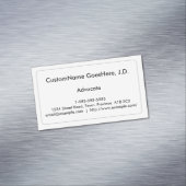 伝統的な支持者の磁気名刺 マグネット名刺 (インサイチュ)