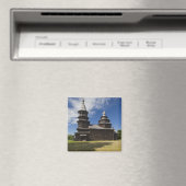 伝統的な木製ロシアの正教会 マグネット (インサイチュ (食洗機))