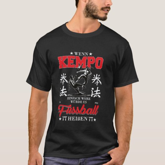伝統的な空手が簡単なら、それはサッカーと呼ばれるでしょう Tシャツ (正面)