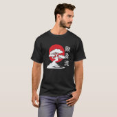 伝統的な空手最高の遺産の古典的な道場トレーニング Tシャツ (正面フル)