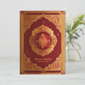 伝統的な結婚式の招待状のデザイン, 壮大, 優雅, s 招待状 (スタンド正面)