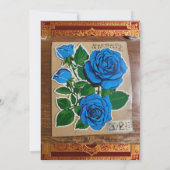 伝統的な結婚式の招待状のデザイン, 壮大, 優雅, s 招待状 (裏面)