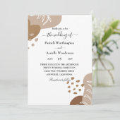 伝統的な結婚式の招待状 招待状 (スタンド正面)