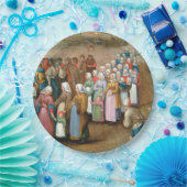 伝統的な結婚行列(ヴィンテージ・アート) ペーパープレート (パーティー)