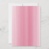 伝統的な英国風のハイブランチ用の古風なケーキ 招待状 (裏面)