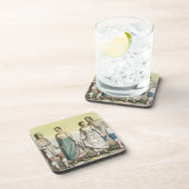 伝統的な衣裳、メキシコのMichoacanのインディアン( コースター (右側)