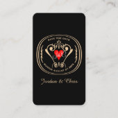 伝統的な誓いの封筒カード エンクロージャーカード (正面)