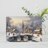 伝統的な雪の降る冬のワンダーランド - あなただけの特別な世界 シーズンカード (スタンド正面)