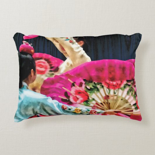 伝統的な韓国ファンダンス アクセントクッション (正面)
