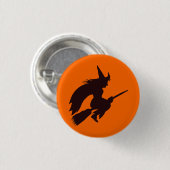 伝統的な魔法使いボタン 缶バッジ (正面&裏面)