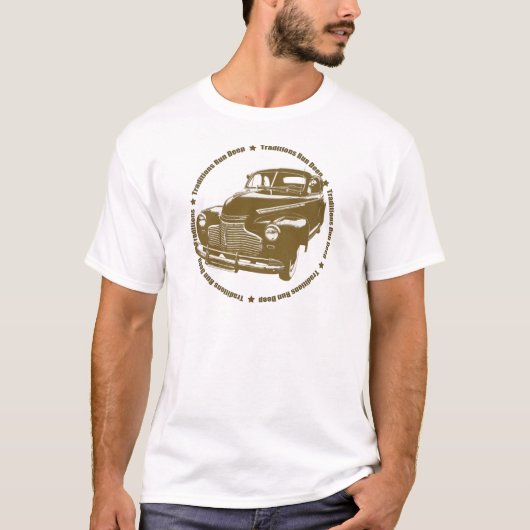 伝統的な1941年のChevyのクーペは改造しました Tシャツ (正面)