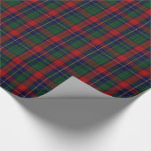 伝統的なKilgourの一族のタータンチェックの包装紙 ラッピングペーパー (角)