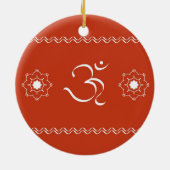 伝統的なOM -オーナメント セラミックオーナメント (裏面)