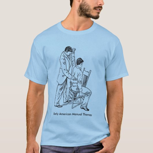 伝統的なOsteopathicトリートメントのTシャツ Tシャツ (正面)