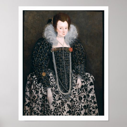 伝統的にMと識別される女性のポートレート ポスター (正面)