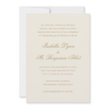 伝統的アイボリーエレガフォーマルントウェディング