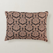 伝統的インディアンペイズリーパターン アクセントクッション (裏面)