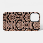 伝統的インディアンペイズリーパターン iPhoneケース (裏面横)