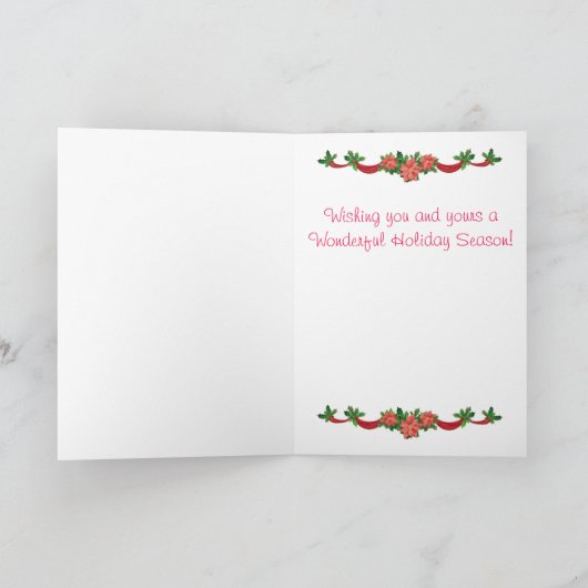 伝統的ウェルシュコーギー シーズンカード (内部)