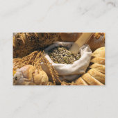 伝統的オーガニックパンベーカリー 名刺 (裏面)