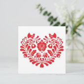 伝統的オーナメントグリーティングカード シーズンカード (スタンド正面)