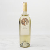 伝統的カソリッ結婚クの白いレース ボトルネックタグ (ボトル)