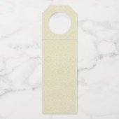 伝統的カソリッ結婚クの白いレース ボトルネックタグ (裏面)