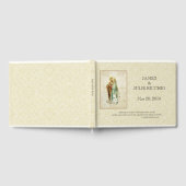 伝統的カソリッ結婚クの賛美ヴァージンマリア ゲストブック (全面)