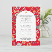 伝統的カトリックの結婚初期のミサ 招待状 (スタンド正面)