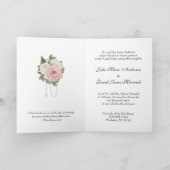 伝統的カトリック教教フローラ結婚ズ 招待状 (内部)