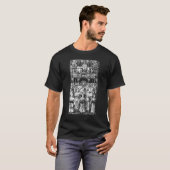 伝統的カトリック ラテン彌撒 聖体 Tシャツ (正面フル)