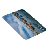 伝統的カラフル魚釣り船 マグネット (右側)