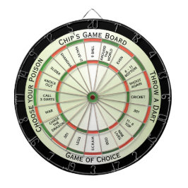 伝統的カラーコンボ個人規制 ダーツボード