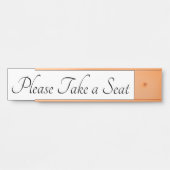 伝統的クラシック席を取って サインプレート (正面)