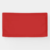 -伝統的クラシック赤バナー 横断幕 (横)