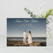 伝統的クラシック金ゴールドエレガントリース セーブザデート (スタンド正面)