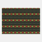 伝統的クリスマスシート紙ギフトラップ ラッピングペーパーシート (正面3)