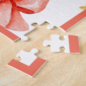 伝統的クリスマススノーウォーター色おもしろい ジグソーパズル (側面)