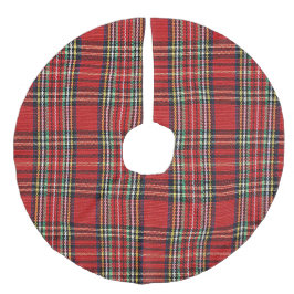 「伝統的クリスマスデザイン」 フェイクリネンツリースカート