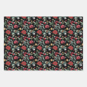 伝統的コーディネート ラッピングペーパーシート (正面2)