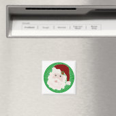 伝統的サンタクロースTシャツとギフト マグネット (インサイチュ (食洗機))